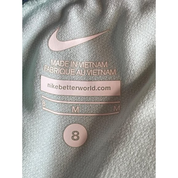 Nike Swimsuit M (8) One-Piece Racerback Purple V-Neck Athletic Swim - Picture 5 of 6